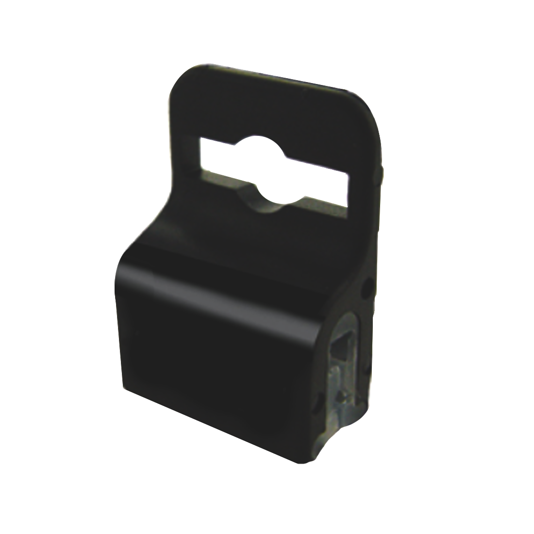 GOGO Carabiner Badge Holder Reels With Back Splint Office Business Card  Supply-BLACK200Pcs